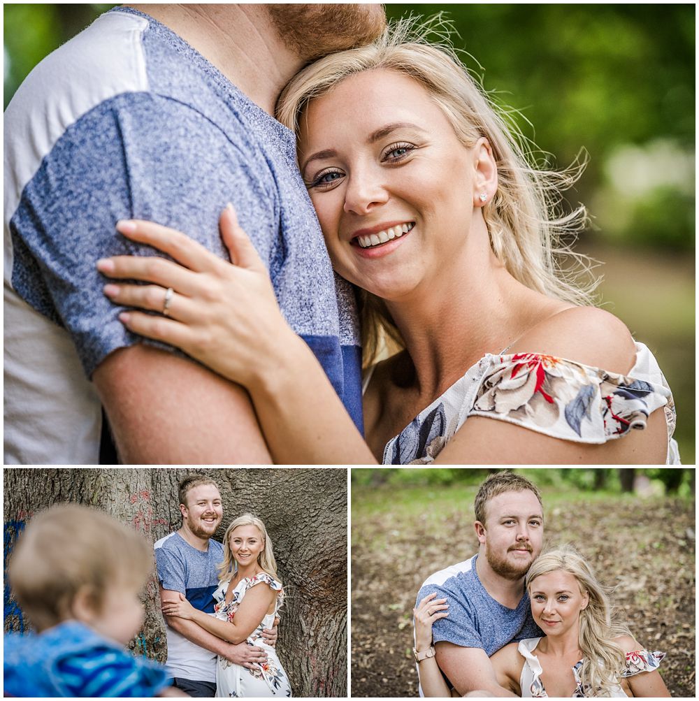 Kaiapoi domain engagement shoot with Nick Jasmine and Oliver