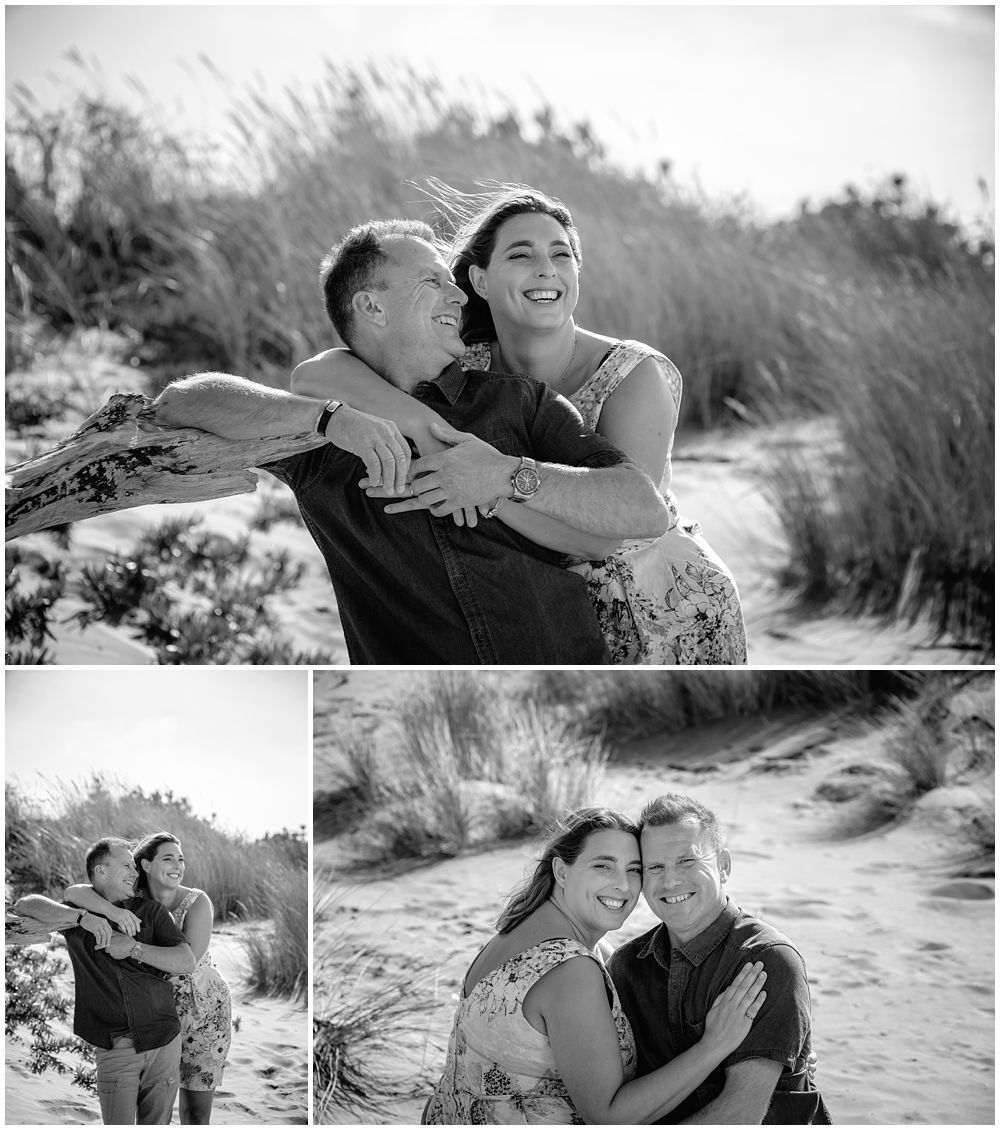 Spencer Park Beach Engagement Shoot on the sand