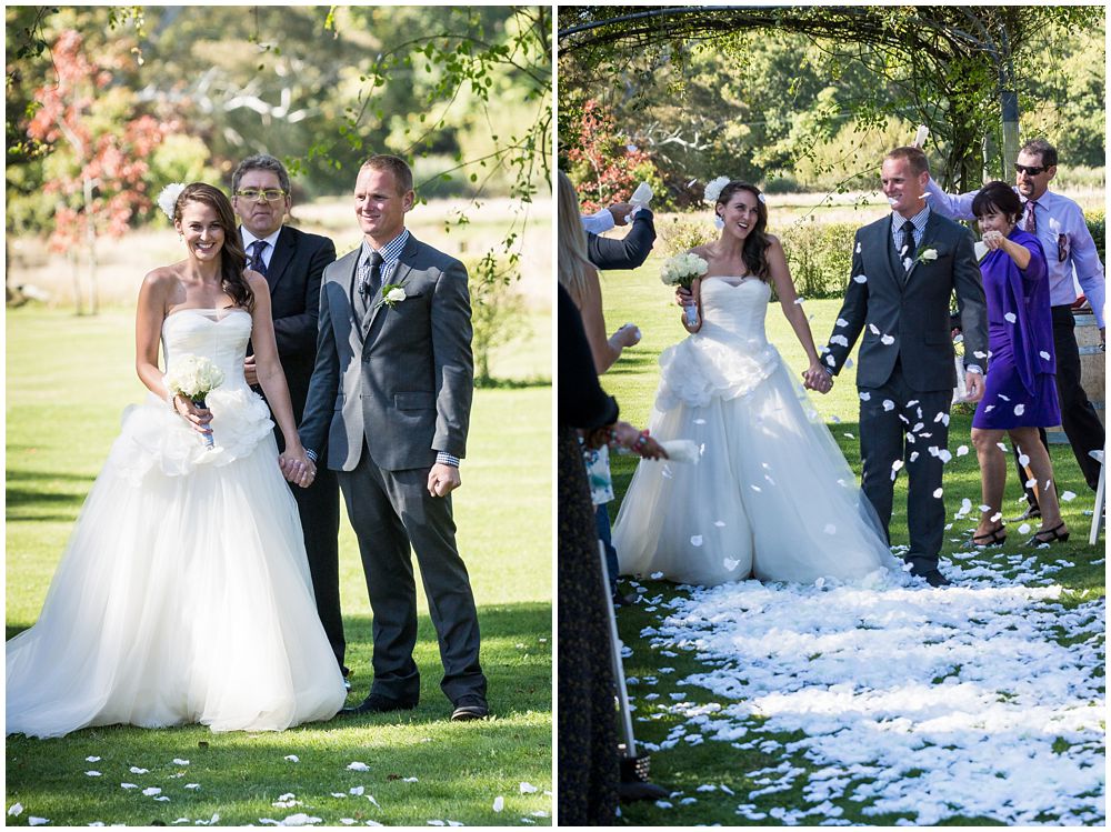 Tipapa Woolshed Barn Wedding end of ceremony