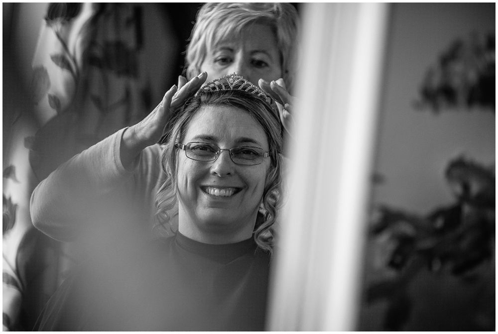 bride getting ready