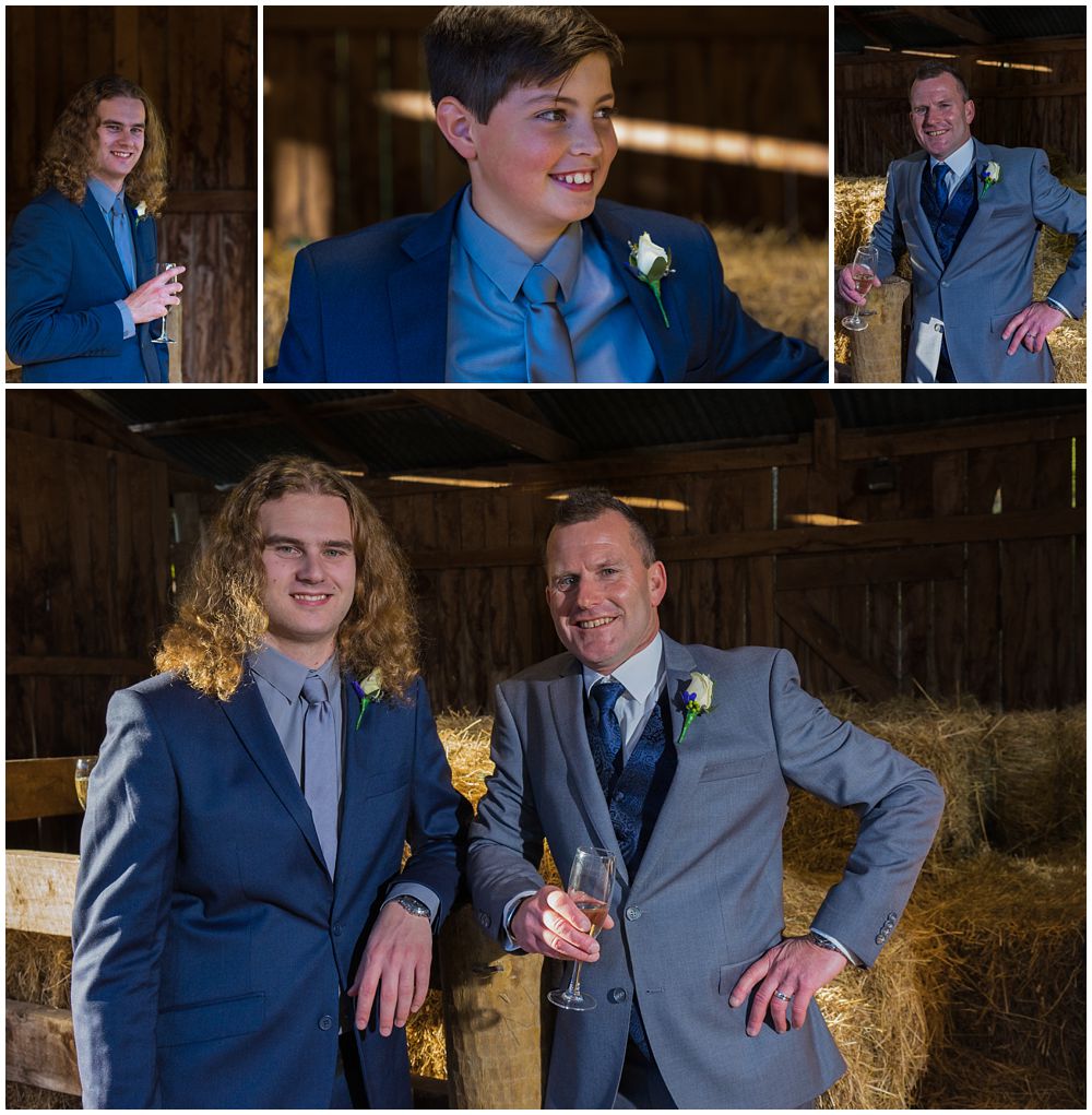 boys in a barn