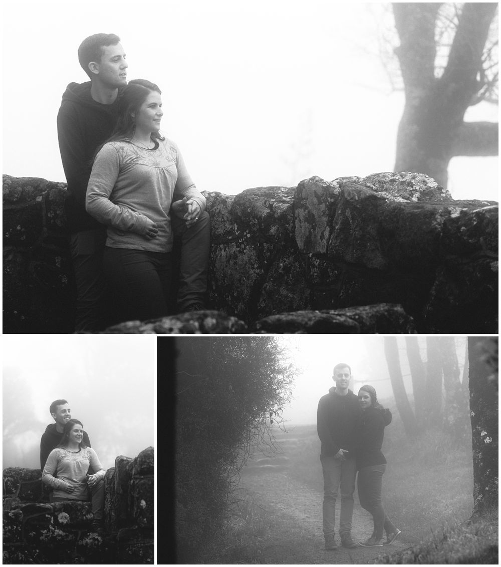 Misty Port Hills Engagement Photography